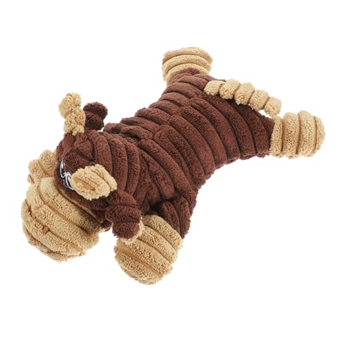 UPKOCH Hund Plüschtier Kauspielzeug Zahnen Kleine Welpenspielzeug für Haustiere Plüschtiere kleines quietschendes Hundespielzeug Hund interaktive Spielzeuge UPKOCH Hund Plüschtier Kauspielzeug Zahnen Kleine Welpenspielzeug für Haustiere Plüschtiere kleines quietschendes Hundespielzeug Hund interaktive Spielzeuge von UPKOCH