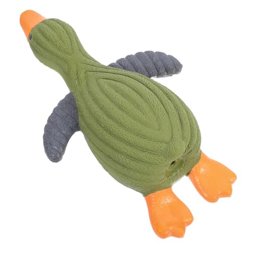 UPKOCH Hund sprechendes Quietschspielzeug mit Geräusch Quietschendes Gummispielzeug für Hunde Kauspielzeug aus Gummi für Hunde Latex- Emulsion Olive Green von UPKOCH