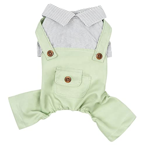UPKOCH Hunde-Overalls für Bausatz Hunde-Outfit süße Hundeoutfits Kätzchen Kostüm Welpe kleine hundekleidung süße hundekleidung Frühlings-Hundebekleidung Polyester Green UPKOCH Hunde-Overalls für Bausatz Hunde-Outfit süße Hundeoutfits Kätzchen Kostüm Welpe kleine hundekleidung süße hundekleidung Frühlings-Hundebekleidung Polyester Green von UPKOCH