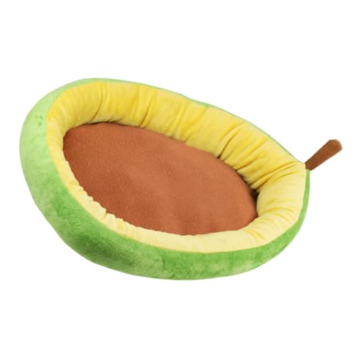 UPKOCH Hundebett Avocado Form Flauschige Pet Nest Kissen für Wärme im Winter Hundeliege für Kleine und Große Hunde Waschbar Leicht für Zuhause und Reisen von UPKOCH