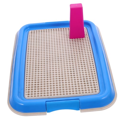 UPKOCH Hundetoilette für Hunde rutschfeste und wasserdichte Welpen Toilettenschale mit Seitlichem Design Geeignet für Innenräume und Parks Langlebig und Auslaufsicher von UPKOCH