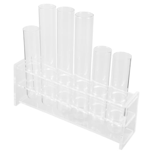 UPKOCH Hydroponik Vase Transparent Testrohr für Pflanzen Dekoratives Terrarium mit Ständer für Hydroponische Pflanzen für Tischdeko und Pflanzenvermehrung UPKOCH Hydroponik Vase Transparent Testrohr für Pflanzen Dekoratives Terrarium mit Ständer für Hydroponische Pflanzen für Tischdeko und Pflanzenvermehrung von UPKOCH