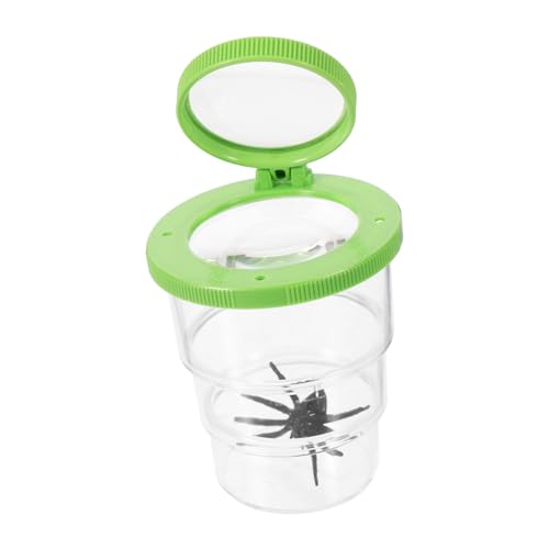 UPKOCH Insektenbetrachter Insektenlupe Für Insektenbehälter Green Plastik von UPKOCH