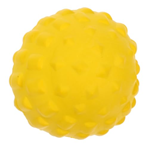 UPKOCH Interaktiver Hundekauspielzeug Ball aus Robustem Eva Langlebiger Beißball für Mittelgroße Hunde Zahnreinigung Spiel und Trainingsball für Welpen und Kleine Hunde von UPKOCH