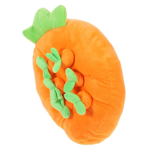 UPKOCH Interaktives Kaninchen Karottenform Snuffle Mat für Hasen und Kleintiere Fördert Futter suchverhalten Robustes Dekoratives Foraging Toy für Zwergkaninchen und Hamster UPKOCH Interaktives Kaninchen Karottenform Snuffle Mat für Hasen und Kleintiere Fördert Futter suchverhalten Robustes Dekoratives Foraging Toy für Zwergkaninchen und Hamster von UPKOCH