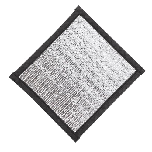 UPKOCH Isolierpad Mit Reflektierender Folie Heizkissen Für Hunde Kleines Heizkissen Hund Kühlmatte Einsiedlerkrebs-wärmelampe Heizkissen Für Reptilienbecken Heatpad Silver Perlenbaumwolle von UPKOCH