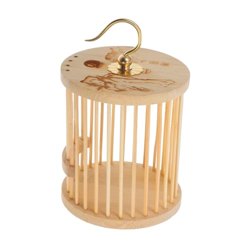 UPKOCH Holzkäfig Für Heuschrecken Futterstation Mit Natürlichem Design Optimal Für Zucht Und Transport Von Insekten Sicheren Umgebung von UPKOCH