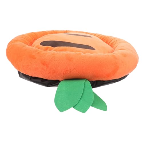 UPKOCH Karottenförmiges Haustierbett aus Weichem Stoff Komfortables Hundebett und Katzenbett für Welpen Cartoon Design Vielseitig für Kleine Hunde und Katzen Gemütlicher Schlafplatz für von UPKOCH