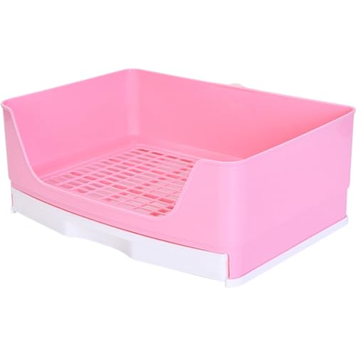 UPKOCH Kasten Kaninchentoilette Für Liner Drinnen Saugfähig Hase Mülleimer Wurf Haustiere Meerschweinchen Frettchen -Toilette Katzentrainingstoilette Haustierstreubecken Plastik Rosa UPKOCH Kasten Kaninchentoilette Für Liner Drinnen Saugfähig Hase Mülleimer Wurf Haustiere Meerschweinchen Frettchen -Toilette Katzentrainingstoilette Haustierstreubecken Plastik Rosa von UPKOCH