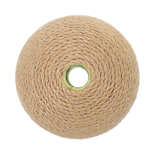 UPKOCH Katze Fangball Katze Wohnungskatzen Katzenspielzeug Kratzer Ballspielzeug für Katzen Interaktives Katzenballspielzeug Kugelförmiges für Haustiere Baumwollseil Hellbraun UPKOCH Katze Fangball Katze Wohnungskatzen Katzenspielzeug Kratzer Ballspielzeug für Katzen Interaktives Katzenballspielzeug Kugelförmiges für Haustiere Baumwollseil Hellbraun von UPKOCH