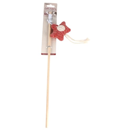UPKOCH Katzenangel Für Interaktives Katzenspiel Katzenspielzeug Mit Katzenangelstab Katze Springt Und Jagt Indoor Katzenspaß Für Haustiere UPKOCH Katzenangel Für Interaktives Katzenspiel Katzenspielzeug Mit Katzenangelstab Katze Springt Und Jagt Indoor Katzenspaß Für Haustiere von UPKOCH