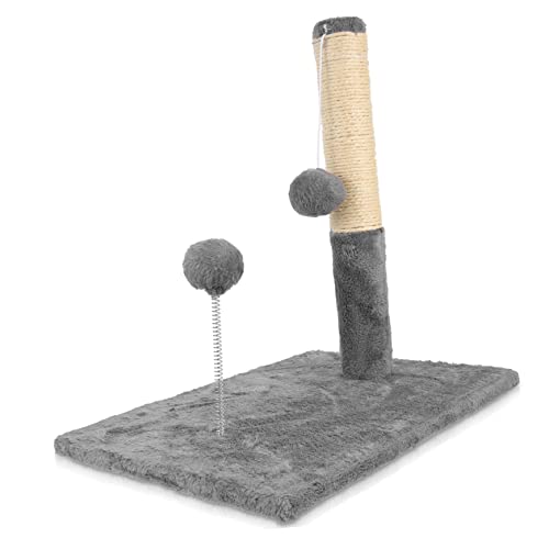 UPKOCH Katzenklettergerüst Katzenstreu Kratzer Kratzbaum Kratzen Post drinnen kratzbäume für Katzen Katze kratzt Katzenkratzlounge Fussel Grau UPKOCH Katzenklettergerüst Katzenstreu Kratzer Kratzbaum Kratzen Post drinnen kratzbäume für Katzen Katze kratzt Katzenkratzlounge Fussel Grau von UPKOCH