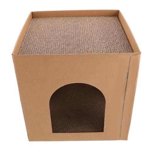UPKOCH Katzenkratzbrett Katzenstreu Haustier Katze Kratzbrett Katzenkratzloungebett Katzenmöbel Katze Kratzmatte Ersatzpad Für Katzenkratzer Kratzunterlage Für Katzen Wellpapier Chocolate UPKOCH Katzenkratzbrett Katzenstreu Haustier Katze Kratzbrett Katzenkratzloungebett Katzenmöbel Katze Kratzmatte Ersatzpad Für Katzenkratzer Kratzunterlage Für Katzen Wellpapier Chocolate von UPKOCH