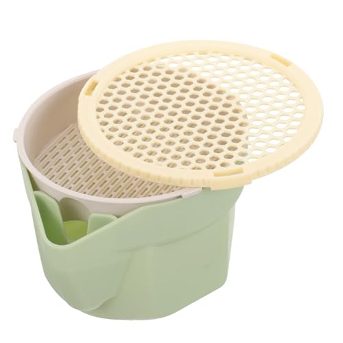UPKOCH Katzenpflanzen Hydroponisches Pflanzgefäß Robuster Katzengras Pflanzer mit Abnehmbarem Tablett Bodenfreies Anbausystem für Katzengras Zucht zu Hause UPKOCH Katzenpflanzen Hydroponisches Pflanzgefäß Robuster Katzengras Pflanzer mit Abnehmbarem Tablett Bodenfreies Anbausystem für Katzengras Zucht zu Hause von UPKOCH