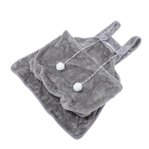 UPKOCH Katzenschürze Aus Hochwertigem Korallenfleece Warm Und Bequem Mit Kleinen Haustieren Schützt Kleidung Haaren Mit Großer Fronttasche Für Katzen UPKOCH Katzenschürze Aus Hochwertigem Korallenfleece Warm Und Bequem Mit Kleinen Haustieren Schützt Kleidung Haaren Mit Großer Fronttasche Für Katzen von UPKOCH