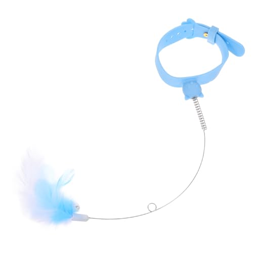 UPKOCH Katzenspielzeug Necken Katzen-Teaser- Katzenhalsband-stäbchen Katzenfangspielzeug Interaktives Für Haustiere Katze Kuscheltier Katzenhalsspielzeug Kieselgel Blue UPKOCH Katzenspielzeug Necken Katzen-Teaser- Katzenhalsband-stäbchen Katzenfangspielzeug Interaktives Für Haustiere Katze Kuscheltier Katzenhalsspielzeug Kieselgel Blue von UPKOCH