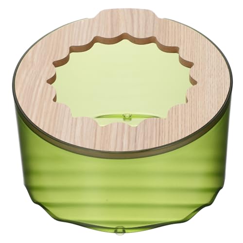 UPKOCH Klarer Hamster Sandbad Behälter für Kleine Haustiere Praktische Badewanne für Hamster und Meerschweinchen Abnehmbarer Deckel für Einfache Design von UPKOCH