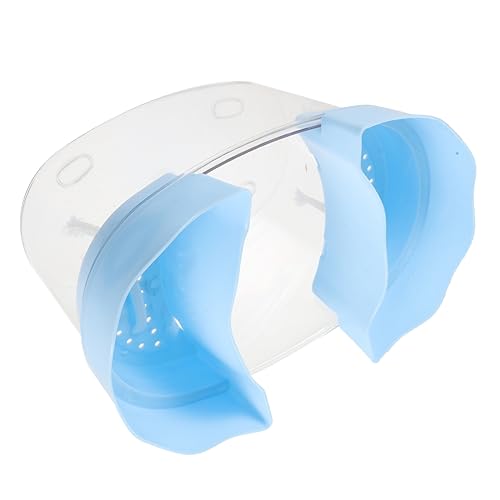UPKOCH Kleiner Desktop -fischtank Schildkröten-Aquarium Schildkrötenbecken Schildkrötelebensraum Transparenter Behälter Drinnen Desktop-Aquarium Tischlagerfischtank Tischaquarium Plastik von UPKOCH