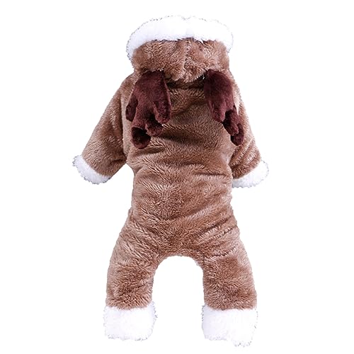 UPKOCH Wintermantel Für Kleinen Hund Haustierkleidung Hundetuch Hundemode Winterkleidung Für Kleine Hunde Kapuzenpullover Für Welpen von UPKOCH