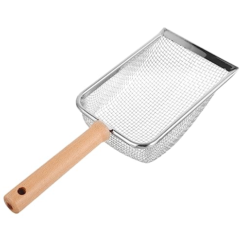 UPKOCH Kleiner Katzenstreu Scooper Katzenschaufel rostfrei Smart Cat Müll Abfallschaufel mit Halter Katzenstreus Sand aus Katzenstreuschaufel Poop Scooper katzenstreu Müllschaufel hölzern UPKOCH Kleiner Katzenstreu Scooper Katzenschaufel rostfrei Smart Cat Müll Abfallschaufel mit Halter Katzenstreus Sand aus Katzenstreuschaufel Poop Scooper katzenstreu Müllschaufel hölzern von UPKOCH