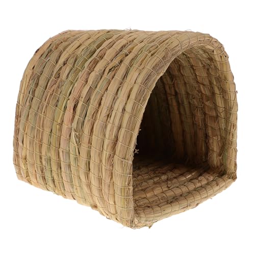 UPKOCH Kleines Haustierhaus Vogelbett Schweine coop groß Taube Heu haustierbedarf Stroh-Haustiernest Hamster Schlafhaus Kleintiernest Bett aus Strohgeflecht Geflochtener Hühnerstall Green UPKOCH Kleines Haustierhaus Vogelbett Schweine coop groß Taube Heu haustierbedarf Stroh-Haustiernest Hamster Schlafhaus Kleintiernest Bett aus Strohgeflecht Geflochtener Hühnerstall Green von UPKOCH