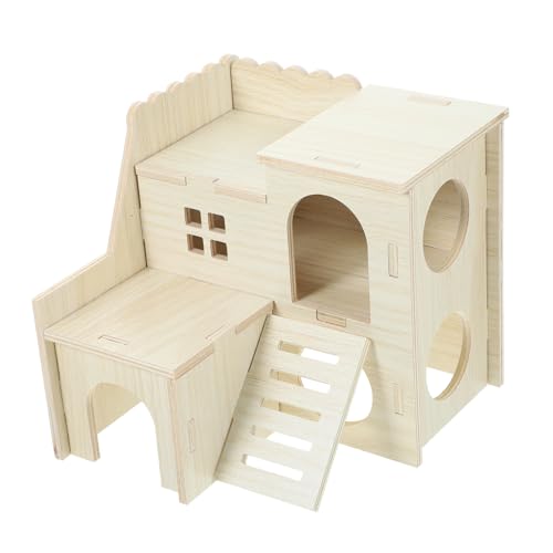 UPKOCH Kleines Holzversteck für Hamster und Meerschweinchen Sicheres Häuschen aus Holz für Kleintiere Ruhiger Rückzugsort für Haustiere für Hamsterkäfige und Nagetierbedarf UPKOCH Kleines Holzversteck für Hamster und Meerschweinchen Sicheres Häuschen aus Holz für Kleintiere Ruhiger Rückzugsort für Haustiere für Hamsterkäfige und Nagetierbedarf von UPKOCH