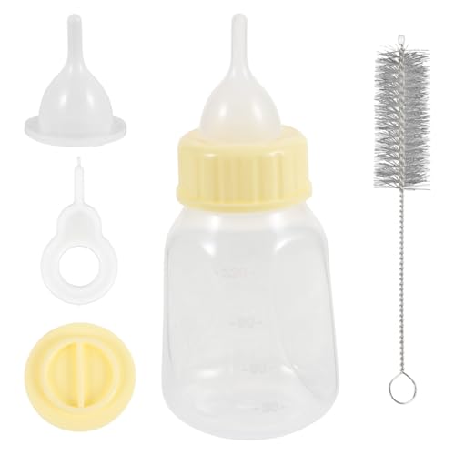 UPKOCH Kleines Kitten Milchfläschchen Wiederverwendbare Welpenaufzuchtflasche Auslaufsicher Ergonomisch Leicht Tragbar Geeignet für Katzen Welpen und Kaninchen Langlebiges Haustier UPKOCH Kleines Kitten Milchfläschchen Wiederverwendbare Welpenaufzuchtflasche Auslaufsicher Ergonomisch Leicht Tragbar Geeignet für Katzen Welpen und Kaninchen Langlebiges Haustier von UPKOCH