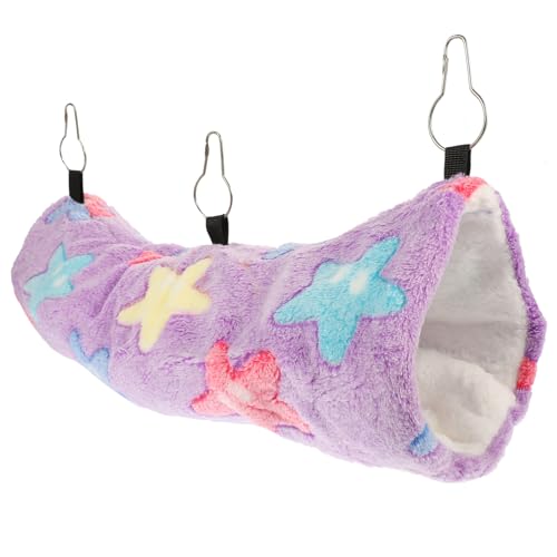 UPKOCH Kleintier Hängematte Frettchen Hängematte Kuscheltunnel für Hamster Kreatives Haustierhaus für Spiel und Entspannung Pflegeleicht Attraktives Design Geeignet für Verschiedene UPKOCH Kleintier Hängematte Frettchen Hängematte Kuscheltunnel für Hamster Kreatives Haustierhaus für Spiel und Entspannung Pflegeleicht Attraktives Design Geeignet für Verschiedene von UPKOCH