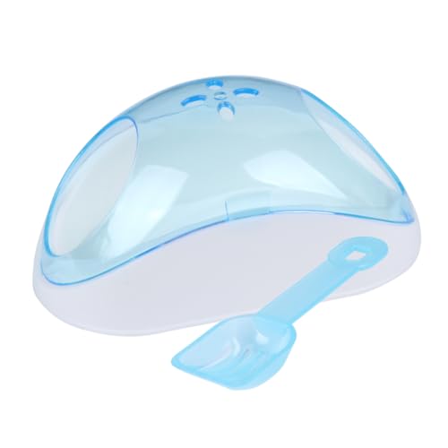 UPKOCH Chinchilla Sandbadehaus mit Schaufel Plastik Sandbadezimmer für Hamster und Kleine Haustiere Tragbar und Langlebiges Design von UPKOCH