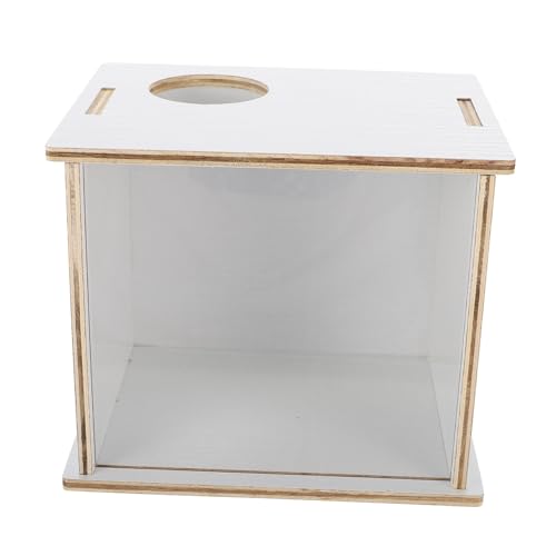 UPKOCH Kleintier Sandbad mit Glatten Kanten Transparentes Hamster Sand badehaus Multifunktionale Sandbad Box für Chinchillas und Kleine Haustiere Einfach zu Reinigen Leicht und Praktisch von UPKOCH