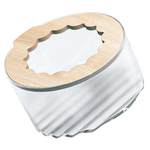 UPKOCH Kleintier Sandbadbox Transparent mit Glatten Kanten Vielseitig als Hamster Badewanne und Versteck Nutzbar Sicherer Badespaß für Hamster Meerschweinchen und Ratten von UPKOCH