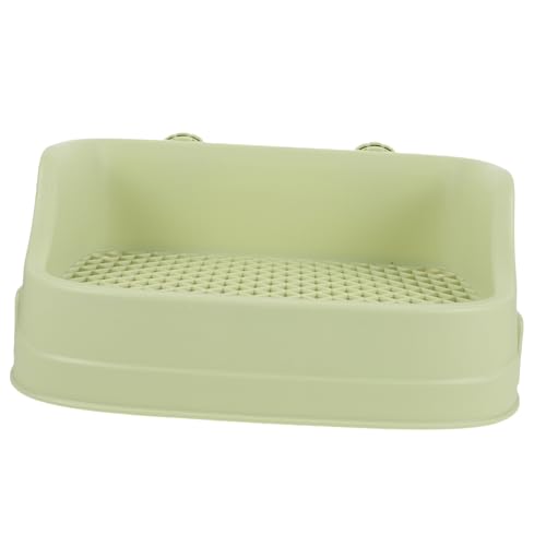 UPKOCH Kleintier Toilette für Kaninchen und Meerschweinchen Hygienische Katzenstreu Schale für Hamster Ratten und Kleine Haustiere Langlebiges Kunststoff Wc in Grün UPKOCH Kleintier Toilette für Kaninchen und Meerschweinchen Hygienische Katzenstreu Schale für Hamster Ratten und Kleine Haustiere Langlebiges Kunststoff Wc in Grün von UPKOCH