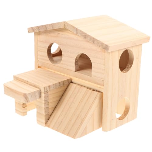 UPKOCH Kleintierhaus für Hamster und Chinchillas Doppeldeck Hütte aus Mehrschichtiges Haustierzimmer Gemütlicher Rückzugsort für Kleine Nager als UPKOCH Kleintierhaus für Hamster und Chinchillas Doppeldeck Hütte aus Mehrschichtiges Haustierzimmer Gemütlicher Rückzugsort für Kleine Nager als von UPKOCH