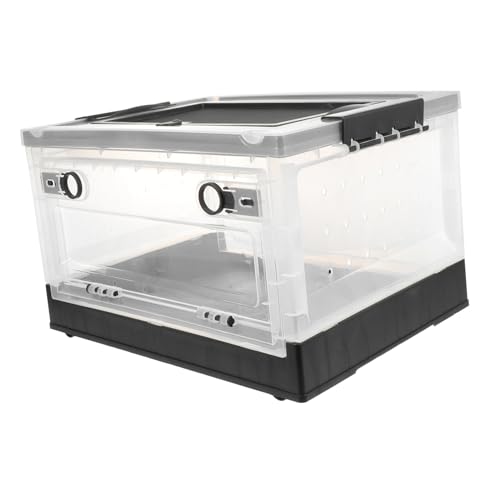 UPKOCH Kleintierkäfig Faltbar und Isolierend Hamster Terrarium aus Kunststoff Atmungsaktiv und Kompakt zum Schlafen und Verstecken Fördert Wohlbefinden und Mentale Gesundheit von UPKOCH