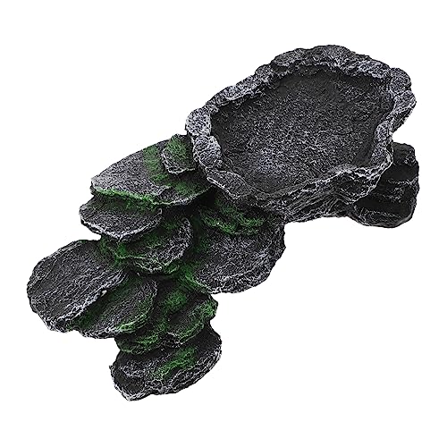 UPKOCH Klettern für Haustiere groß Plattform zum Sonnenbaden von Schildkröten Reptilien Kletterplatz Schildkröten Sonnenplattform Reptilienversteckhöhle Sonnenplattform für Schildkröte von UPKOCH