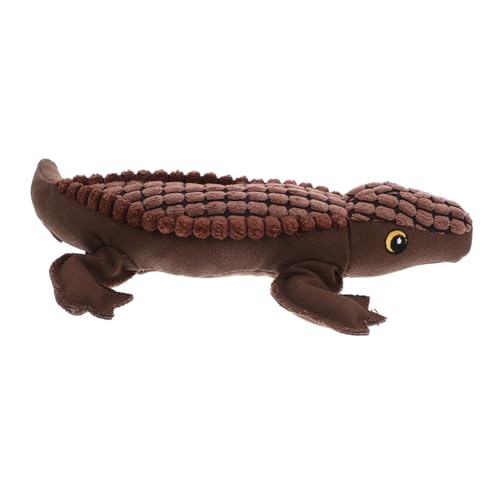 UPKOCH Klingendes Krokodilspielzeug interaktives Alligator- Quietschendes Kauspielzeug für Hunde Stofftier Alligator Hundespielzeug quietscht Plüsch Coffee UPKOCH Klingendes Krokodilspielzeug interaktives Alligator- Quietschendes Kauspielzeug für Hunde Stofftier Alligator Hundespielzeug quietscht Plüsch Coffee von UPKOCH