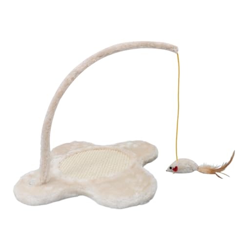 UPKOCH Kratzbaum Für Katzen Hängend Drinnen Haben Hat Kratzen Kratzunterlage Für Katzen Katze Kratzmatte Katzenkratzbaum Mit Ballspielzeug Katzenkratzspielzeug Plüsch Beige UPKOCH Kratzbaum Für Katzen Hängend Drinnen Haben Hat Kratzen Kratzunterlage Für Katzen Katze Kratzmatte Katzenkratzbaum Mit Ballspielzeug Katzenkratzspielzeug Plüsch Beige von UPKOCH