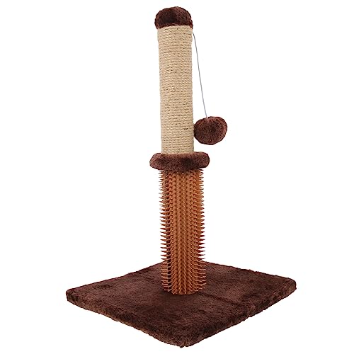 UPKOCH Kratzbaum für Katzen Strapazierfähiger Wiederverwendbarer Kratzturm mit Dekorativem Design Platzsparend für Täglichen Gebrauch Pflege Katzenkrallen UPKOCH Kratzbaum für Katzen Strapazierfähiger Wiederverwendbarer Kratzturm mit Dekorativem Design Platzsparend für Täglichen Gebrauch Pflege Katzenkrallen von UPKOCH