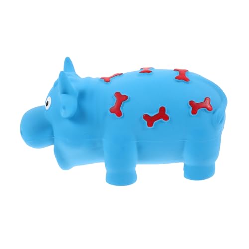 UPKOCH Kauspielzeug Für Hunde Aus Latex Quietschendes Rinder-formspielzeug Interaktives Spielzeug Für Kleine Und Große Welpen Sicher Und Wiederverwendbar von UPKOCH