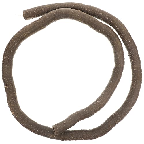 UPKOCH Künstliche Kletterpflanze Reptilien Deko Kletterspielzeug Flexible Braune Reptilienranke für Terrarien und Geeignet für Schlangen Eidechsen und von UPKOCH