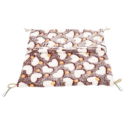 UPKOCH Kuschelhängematte Für Kleine Warmes Hamsterbett Aus Weichem Für Meerschweinchen Ratten Frettchen Langlebig UPKOCH Kuschelhängematte Für Kleine Warmes Hamsterbett Aus Weichem Für Meerschweinchen Ratten Frettchen Langlebig von UPKOCH