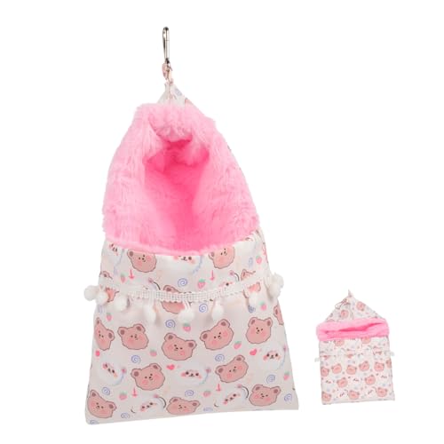 UPKOCH Kuschelige Hängematte für Meerschweinchen Kleine Haustiere Hochwertiges Schlafbett aus Weichem Material für Hamster Chinchillas Zuckerglider und Gemütlicher UPKOCH Kuschelige Hängematte für Meerschweinchen Kleine Haustiere Hochwertiges Schlafbett aus Weichem Material für Hamster Chinchillas Zuckerglider und Gemütlicher von UPKOCH