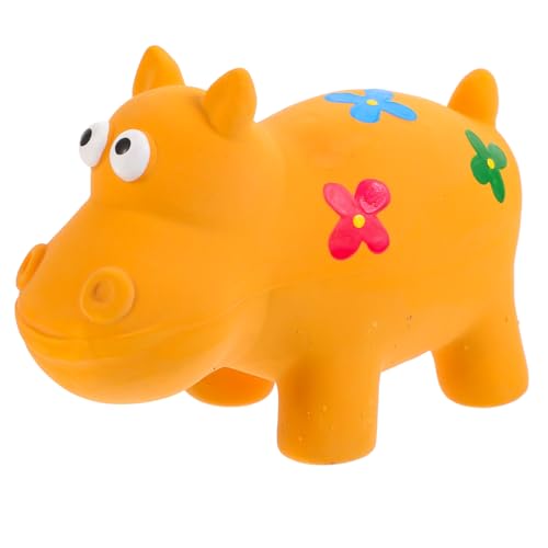 UPKOCH Kuscheliges Quietschspielzeug für Hunde und Sicheres Kautschuk Hippo für Welpen für Interaktive Spiele und Zahnpflege Orange Leicht und Kompakt UPKOCH Kuscheliges Quietschspielzeug für Hunde und Sicheres Kautschuk Hippo für Welpen für Interaktive Spiele und Zahnpflege Orange Leicht und Kompakt von UPKOCH