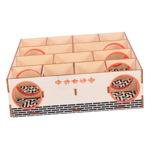 UPKOCH Labyrinth Bausatz Für Hamsterröhren Und -Tunnel Puzzle-Hamster-Labyrinth Zwerghamster Labyrinth Hamsterkammer Tunnel- Drinnen Mini Hölzern UPKOCH Labyrinth Bausatz Für Hamsterröhren Und -Tunnel Puzzle-Hamster-Labyrinth Zwerghamster Labyrinth Hamsterkammer Tunnel- Drinnen Mini Hölzern von UPKOCH