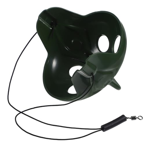UPKOCH Lebensraum für Wasserfrösche Wasserlebewesen Kleintier Terrarium Reptilien Terrarium Amphibie Ruheraum für Haustiere Frosch Kröte Tank Lebensraum Reptilien-Ruhelebensraum Abs Green von UPKOCH