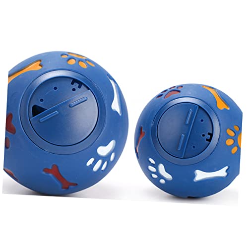 UPKOCH Leckspielzeug für Hunde Großer Auslaufsicherer Trainingsball mit Freundlichem Duft Langlebiges Sicheres Futterspielzeug zur Beschäftigung und Belohnung von Haustieren Leicht zu von UPKOCH