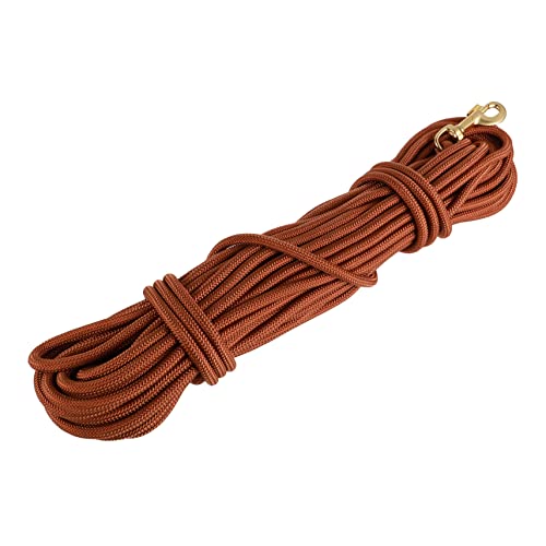 UPKOCH Leine handhaben gehen groß Hund im Freien Ausbildung hundeauslauf im freien Linientrainingshund Pflicht lang für erweitert Welpe Führstrick Heimtierbedarf Haustierseil Nylon Kaffee von UPKOCH