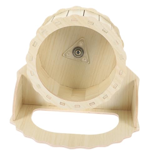 UPKOCH Leises Hamsterrad aus Holz mit Stabilem Stand für Hamster Igel Chinchilla und Meerschweinchen Geräuscharmes Laufrad für Kleintiere zur Stressfreien Bewegung und Fitness UPKOCH Leises Hamsterrad aus Holz mit Stabilem Stand für Hamster Igel Chinchilla und Meerschweinchen Geräuscharmes Laufrad für Kleintiere zur Stressfreien Bewegung und Fitness von UPKOCH