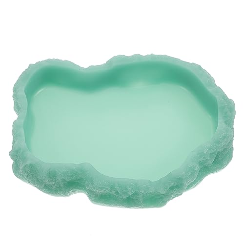 UPKOCH Leuchtender Futter Und Wassernapf Für Reptilien Für Eidechsen Und Kleine Schildkröten Und Pflegeleicht Aus Robustem Material Für Haustierbedarf von UPKOCH