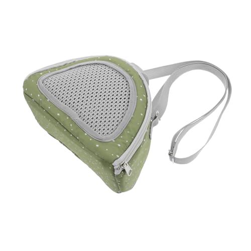 UPKOCH Little Pet Cross-Pack Kaninchenträger Tragbarer Hamsterhalter Hundeträger Taschen Zum Transport Von Tieren Tragbarer Rattenträger Tragetasche Haustierbedarf Olive Green Polyester von UPKOCH